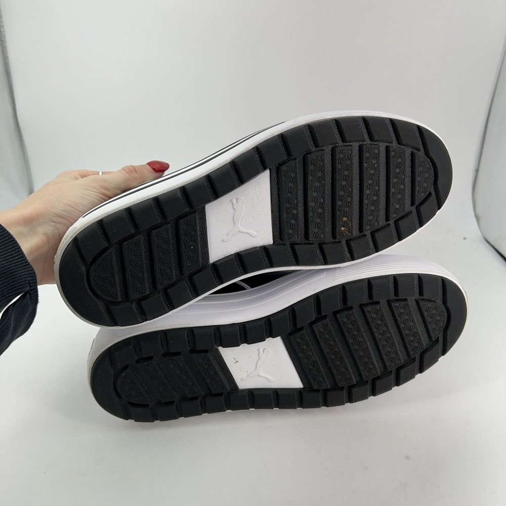 PUMA Kaia 2.0 CV Shoes Womens Size 8 Black Canvas‎ Platform SoftFoam+ Sneakers - Picture 9 of 15